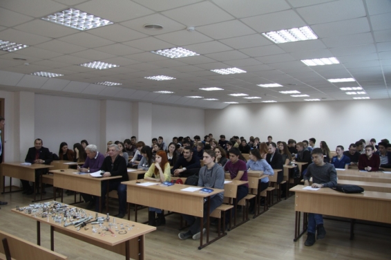 Провели лекцию для студентов УГАТУ